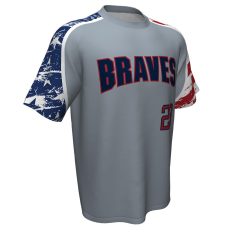 Custom Baseball Short Sleeves Jersey