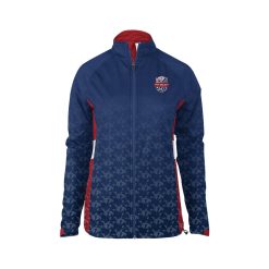 Custom Ladies Verge Warm-up Full Zip Jacket