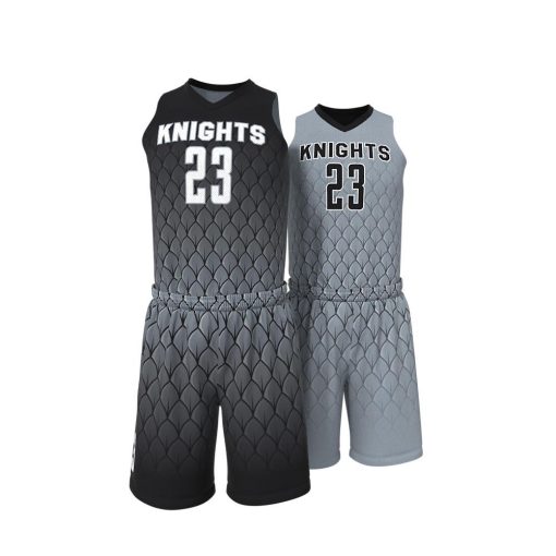 Custom Sublimated Reversible Basketball Uniform