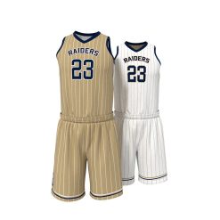 Custom Sublimated Reversible Basketball Uniform