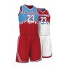 Custom Sublimated Reversible Basketball Uniform